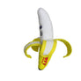 Tuffy Funny Food Banana, Durable, 2-in-1