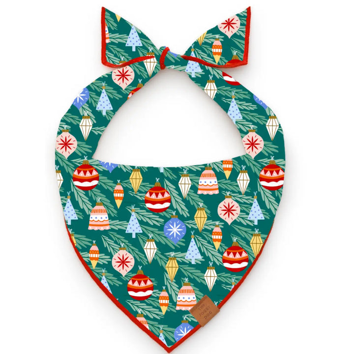 Festive Ornaments Dog Bandana