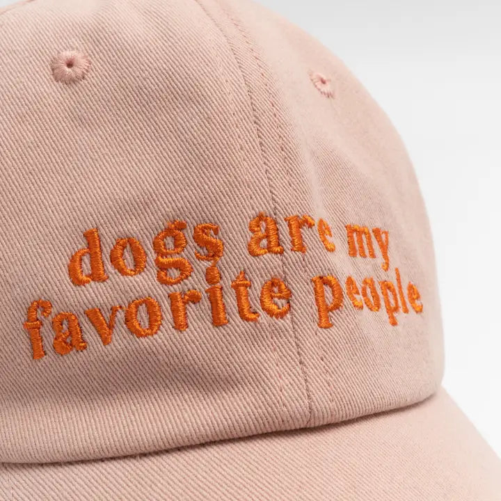 Dogs are My Favorite People Baseball Cap