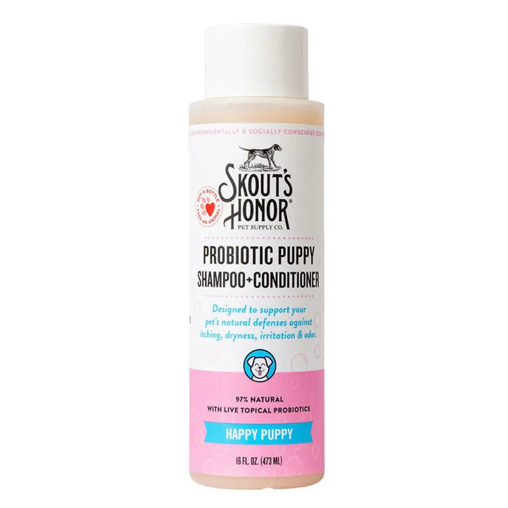 Skout's Honor Probiotic Shampoo+Conditioner Happy Puppy
