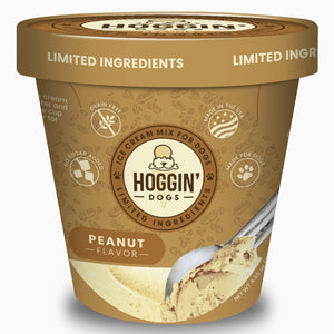 Hoggin' Dogs No Sugar Added Ice Cream Mix for Dogs: Peanut / 4.65 oz