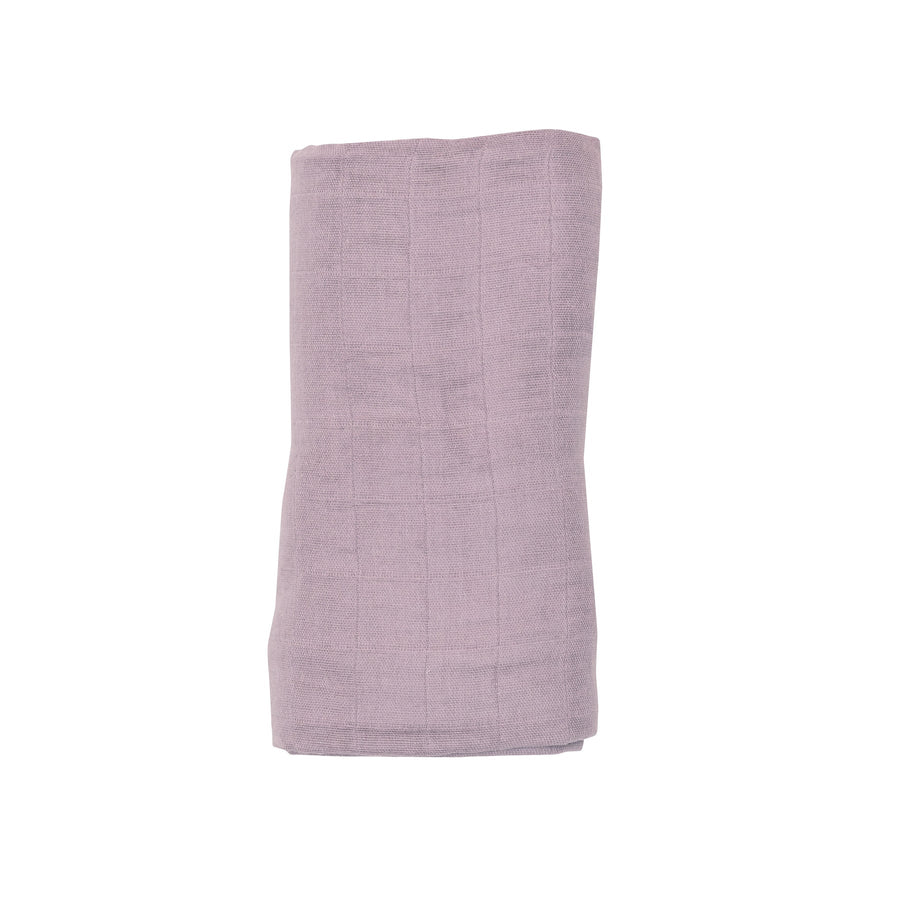 Dusty Lavender Swaddle Blanket - Muslin
