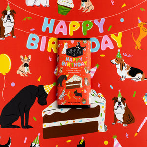 Happy Birthday Truffle Bar - Pups