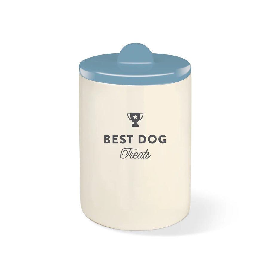 Best Dog Treat Jar - Blue