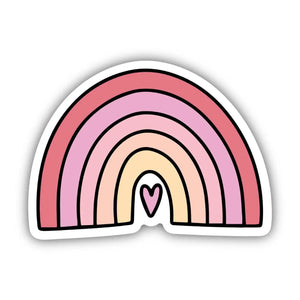 Pink Rainbow Sticker