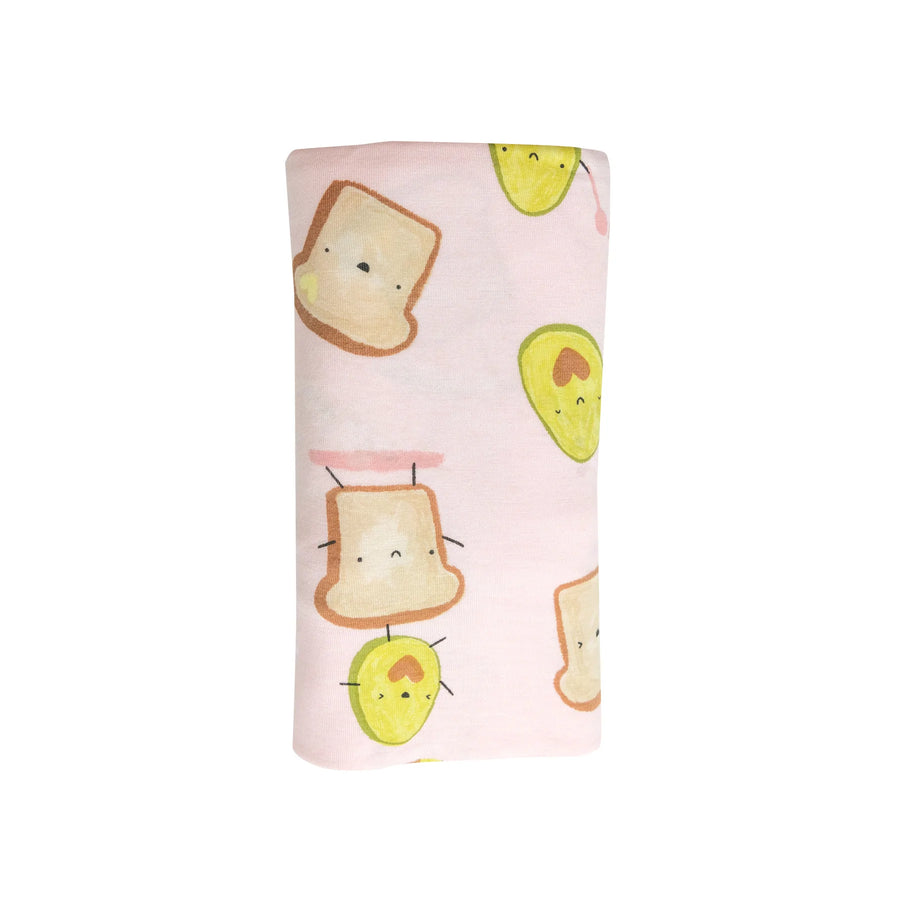 Avo Pink Toast Blanket