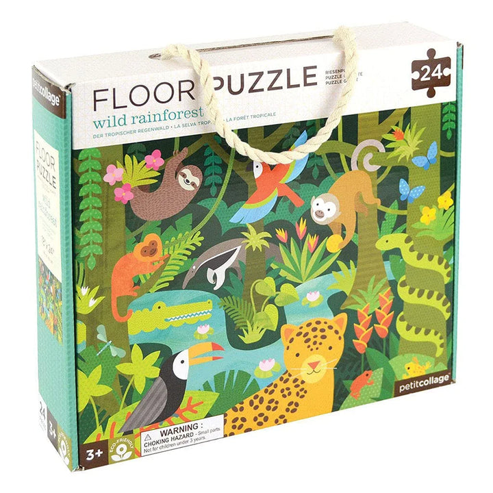 Wild Rainforest 24-Piece Floor Puzzle, Ages 3+