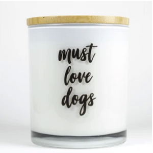 Must Love Dogs Candle - Sea Salt