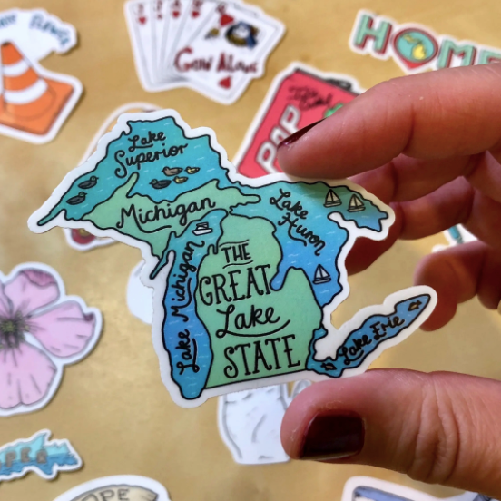The Great Lakes Sticker