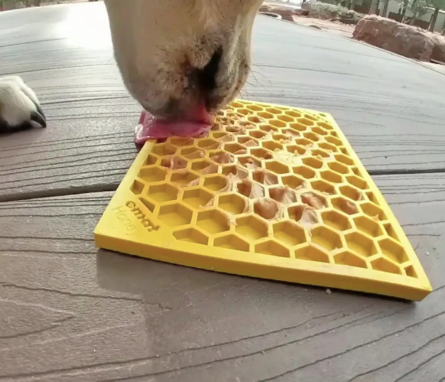 Enrichment Lick Mat - Honeycomb Small