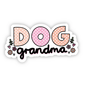 Dog Grandma Sticker