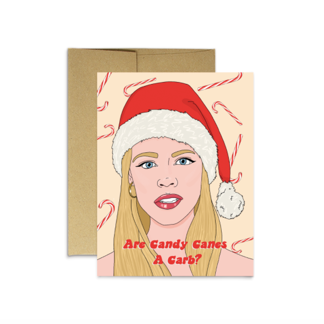 Is Candy Cane a Carb Greeting Card