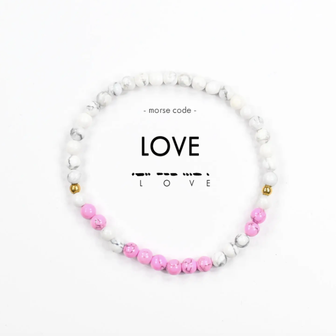 Morse Code Bracelet | LOVE