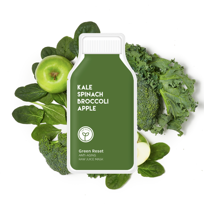 Green Reset Anti Aging Raw Juice Sheet Mask