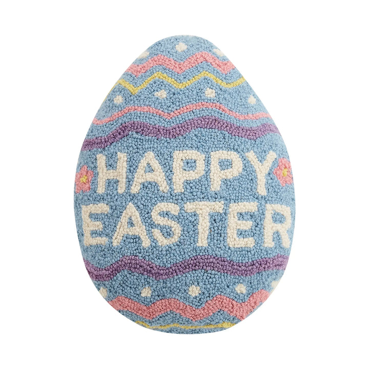 Happy Easter Egg Hook Pillow