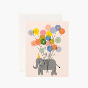 Welcome Elephant Greeting Card