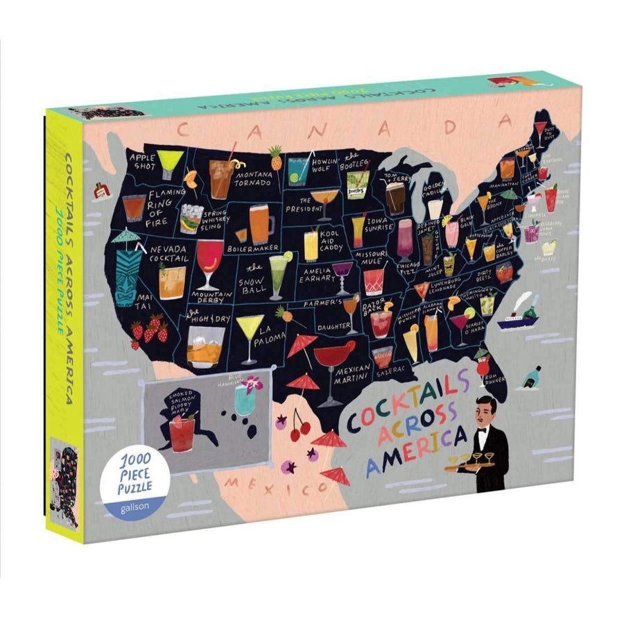 Cocktail Map of the USA