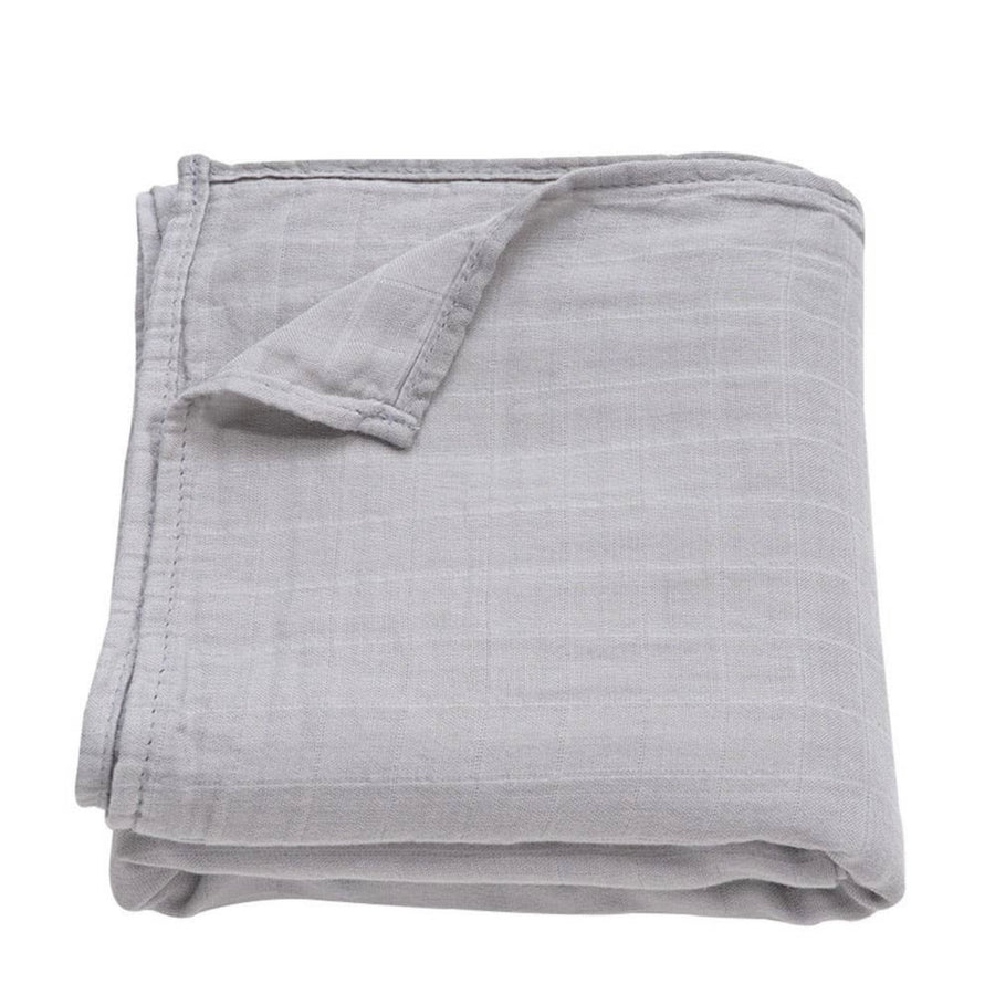 Ali+Oli Muslin Swaddle Blanket (Light Grey)