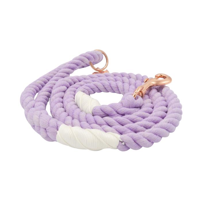 Lavender Rope Leash
